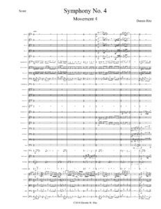 “Symphony No. 4” movement four