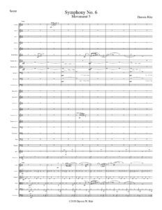 “Symphony No. 6” movement five